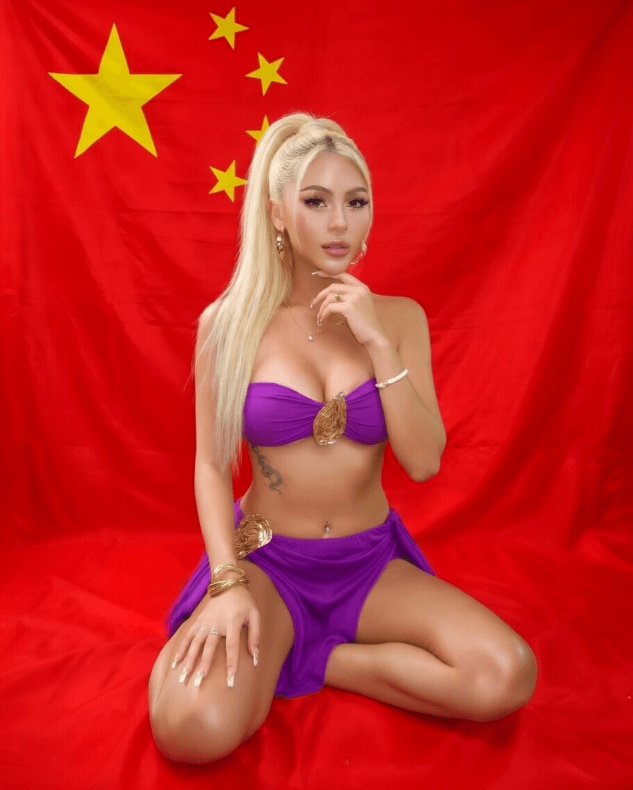 @angifuckingyang Angi Yang Sexy Striptease and Toy Play