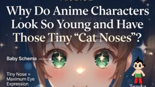 Why Do Anime Characters Look So Young and Have Those Tiny “Cat Noses”? The Complete, Definitive Explanation